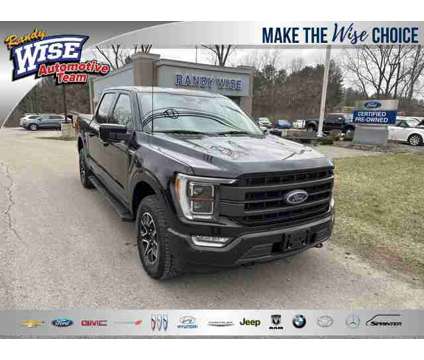 2021 Ford F-150 Lariat is a Black 2021 Ford F-150 Lariat Truck in Ortonville MI