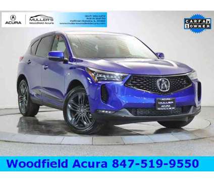 2024 Acura RDX A-Spec Package SH-AWD is a Blue 2024 Acura RDX A-Spec SUV in Hoffman Estates IL