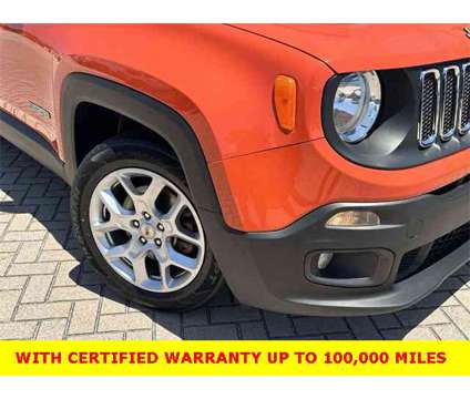 2018 Jeep Renegade Latitude is a Orange 2018 Jeep Renegade Latitude SUV in Stuart FL