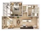 Cuvee Apartments - Rose - A3.1