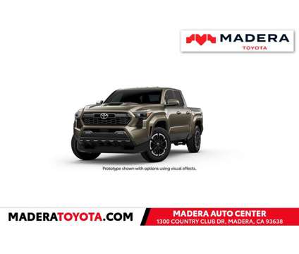 2024 Toyota Tacoma TRD Sport V6 is a Black 2024 Toyota Tacoma TRD Sport Truck in Madera CA