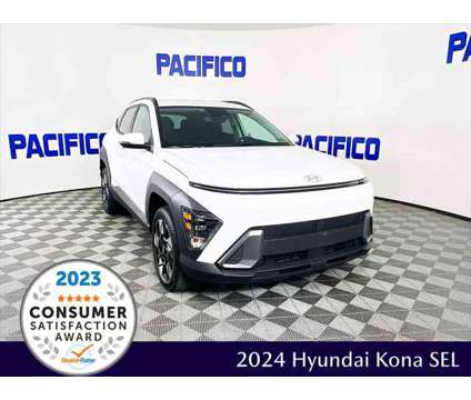 2024 Hyundai Kona SEL is a White 2024 Hyundai Kona SEL SUV in Philadelphia PA