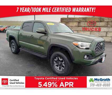 2021 Toyota Tacoma TRD Off-Road is a Green 2021 Toyota Tacoma TRD Off Road Truck in Dubuque IA
