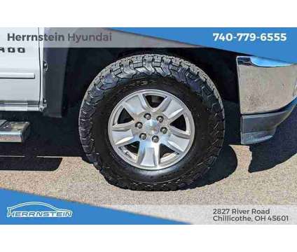 2018 Chevrolet Silverado 1500 1LT is a White 2018 Chevrolet Silverado 1500 1LT Truck in Chillicothe OH