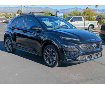 2022 Hyundai Kona N Line is a Black 2022 Hyundai Kona SUV in Green Valley AZ