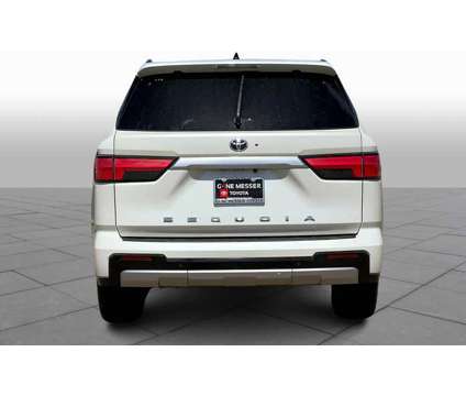 2023UsedToyotaUsedSequoiaUsedRWD (GS) is a White 2023 Toyota Sequoia Car for Sale in Lubbock TX