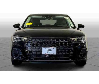 2024UsedAudiUsedA8UsedL 55 TFSI quattro is a Black 2024 Audi A8 Car for Sale in Westwood MA