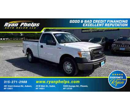 2014 Ford F150 Regular Cab for sale is a White 2014 Ford F-150 Car for Sale in Auburn NY