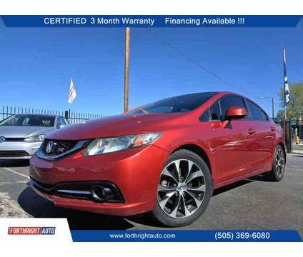 2013 Honda Civic for sale is a Red 2013 Honda Civic Car for Sale in Albuquerque NM