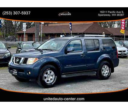 2005 Nissan Pathfinder for sale is a Blue 2005 Nissan Pathfinder Car for Sale in Spanaway WA