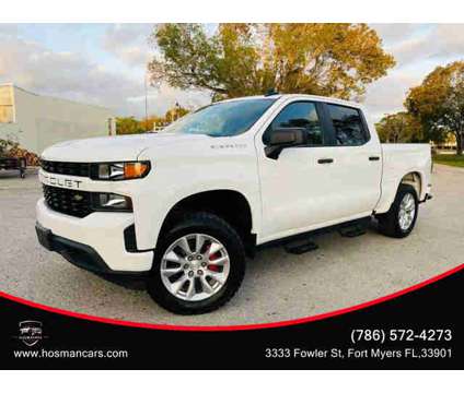 2021 Chevrolet Silverado 1500 Crew Cab for sale is a White 2021 Chevrolet Silverado 1500 Crew Cab Car for Sale in Fort Myers FL