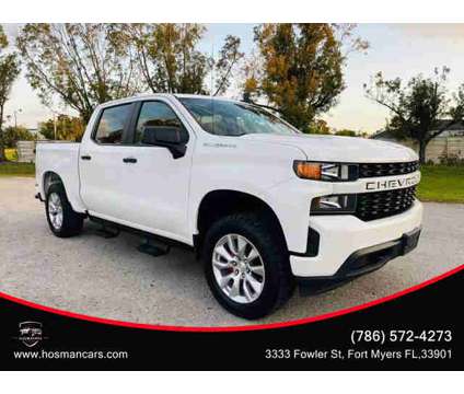 2021 Chevrolet Silverado 1500 Crew Cab for sale is a White 2021 Chevrolet Silverado 1500 Crew Cab Car for Sale in Fort Myers FL