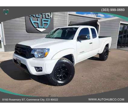 2013 Toyota Tacoma Access Cab for sale is a White 2013 Toyota Tacoma Access Cab Car for Sale in Commerce City CO