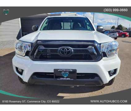 2013 Toyota Tacoma Access Cab for sale is a White 2013 Toyota Tacoma Access Cab Car for Sale in Commerce City CO