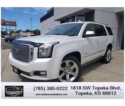 2017 GMC Yukon for sale is a White 2017 GMC Yukon 1500 2dr Car for Sale in Topeka KS