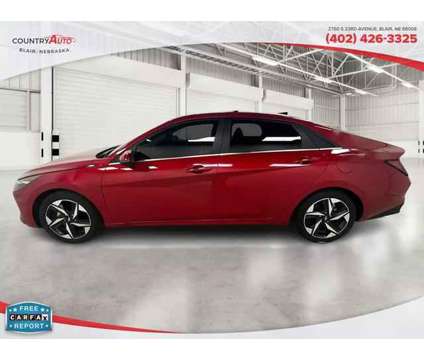 2022 Hyundai Elantra for sale is a Red 2022 Hyundai Elantra Car for Sale in Blair NE