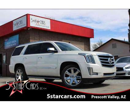 2015 Cadillac Escalade for sale is a White 2015 Cadillac Escalade Car for Sale in Prescott Valley AZ