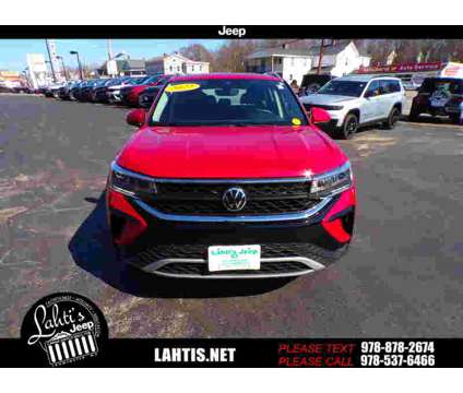2022UsedVolkswagenUsedTaosUsed4MOTION is a Red 2022 Car for Sale in Leominster MA
