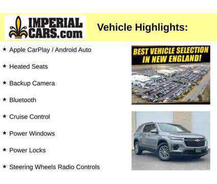 2023UsedChevroletUsedTraverseUsedAWD 4dr is a Grey 2023 Chevrolet Traverse LT SUV in Mendon MA