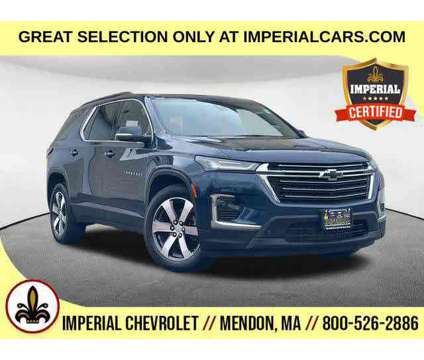 2023UsedChevroletUsedTraverseUsedAWD 4dr is a Blue 2023 Chevrolet Traverse LT Car for Sale in Mendon MA