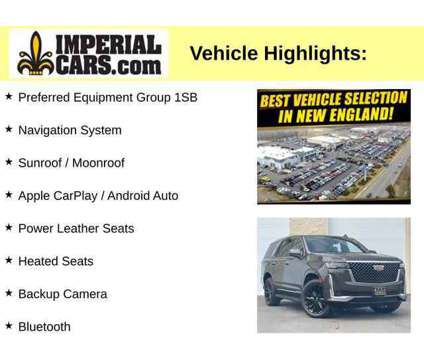 2021UsedCadillacUsedEscaladeUsed4WD 4dr is a Brown 2021 Cadillac Escalade Car for Sale in Mendon MA