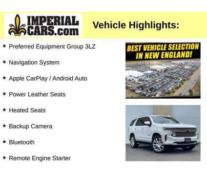 2023UsedChevroletUsedTahoeUsed4WD 4dr is a White 2023 Chevrolet Tahoe 1500 4dr SUV in Mendon MA