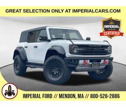 2023UsedFordUsedBroncoUsed4 Door Advanced 4x4 is a White 2023 Ford Bronco Car for Sale in Mendon MA