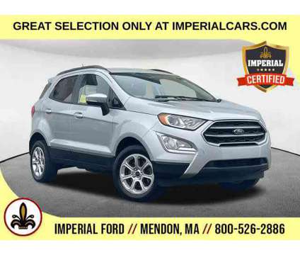 2019UsedFordUsedEcoSportUsed4WD is a Silver 2019 Ford EcoSport Car for Sale in Mendon MA