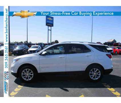 2021UsedChevroletUsedEquinoxUsedAWD 4dr is a White 2021 Chevrolet Equinox Car for Sale in Lexington IL