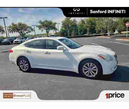 2013UsedINFINITIUsedM37Used4dr Sdn AWD is a White 2013 Infiniti M37 Car for Sale in Sanford FL