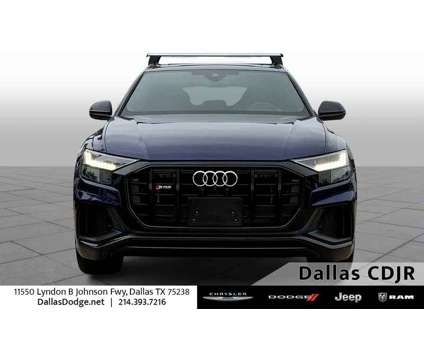 2021UsedAudiUsedSQ8Used4.0 TFSI quattro is a Blue 2021 Car for Sale in Dallas TX