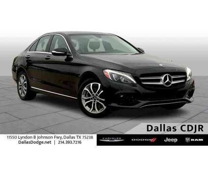 2015UsedMercedes-BenzUsedC-ClassUsed4dr Sdn 4MATIC is a Black 2015 Mercedes-Benz C Class Car for Sale in Dallas TX