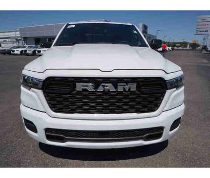 2025NewRamNew1500New4x4 Crew Cab 5 7 Box is a White 2025 RAM 1500 Model Big Horn Truck in Gonzales LA