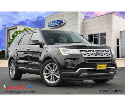 2018 Ford Explorer Limited is a Black 2018 Ford Explorer Limited Car for Sale in Georgetown TX