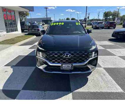 2021 Hyundai Santa Fe Calligraphy is a Black 2021 Hyundai Santa Fe Car for Sale in Wilmington NC