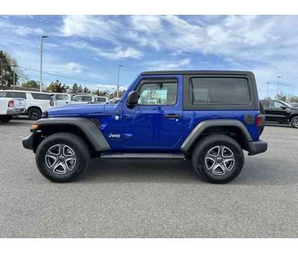 2020 Jeep Wrangler is a Blue 2020 Jeep Wrangler Car for Sale in Portland OR