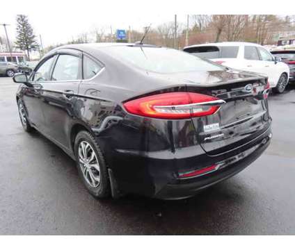 2019 Ford Fusion S is a Black 2019 Ford Fusion S Car for Sale in Laconia NH