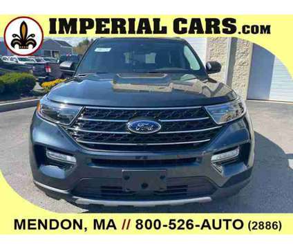 2024 Ford Explorer XLT is a Blue 2024 Ford Explorer XLT SUV in Milford MA