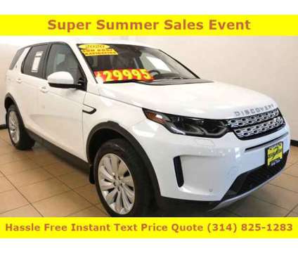 2020 Land Rover Discovery Sport SE is a White 2020 Land Rover Discovery Sport SE Car for Sale in Saint Louis MO