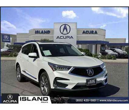 2020 Acura RDX w/Technology Pkg w/Navigation is a Silver, White 2020 Acura RDX Car for Sale in Wantagh NY