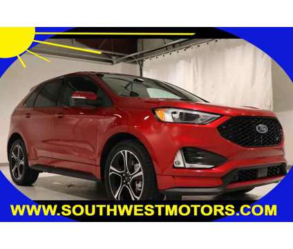 2023 Ford Edge ST is a Red 2023 Ford Edge Car for Sale in Pueblo CO