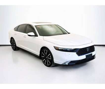 2023 Honda Accord Hybrid Touring is a White 2023 Honda Accord Hybrid Touring Hybrid in Montclair CA