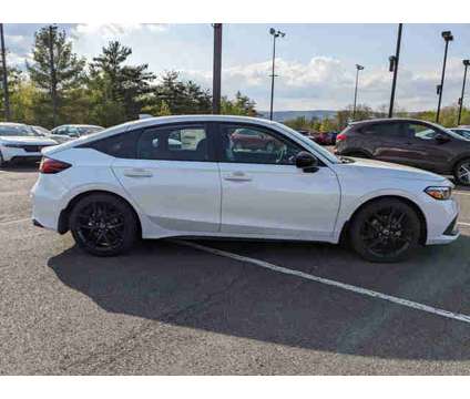 2024 Honda Civic Sport is a Silver, White 2024 Honda Civic Sport Car for Sale in Wilkes Barre PA