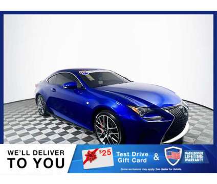 2016 Lexus RC 300 300 is a Blue 2016 Lexus RC 300 Car for Sale in Tampa FL