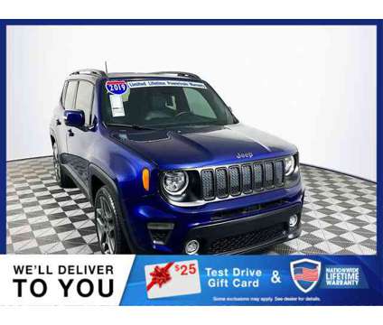 2019 Jeep Renegade Limited is a Blue 2019 Jeep Renegade Limited Car for Sale in Tampa FL
