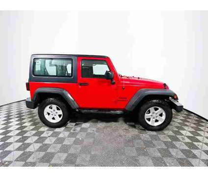 2016 Jeep Wrangler Sport is a Red 2016 Jeep Wrangler Sport Car for Sale in Tampa FL