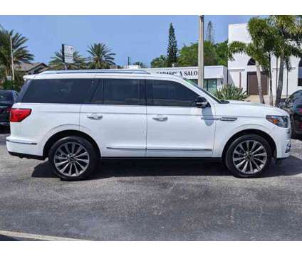 2020 Lincoln Navigator Reserve is a White 2020 Lincoln Navigator Reserve Car for Sale in Sarasota FL