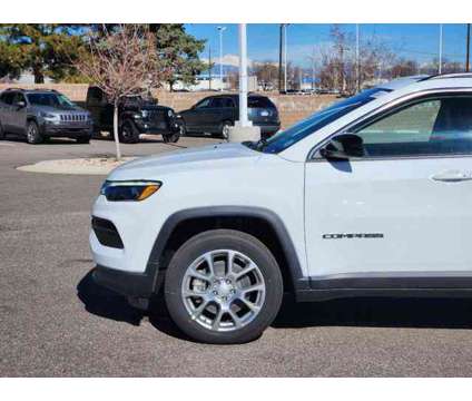 2024 Jeep Compass Latitude Lux is a White 2024 Jeep Compass Latitude Car for Sale in Denver CO
