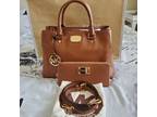 Authentic Michael Kors Purse and Jet set wallet