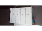 4 drawer white dresser